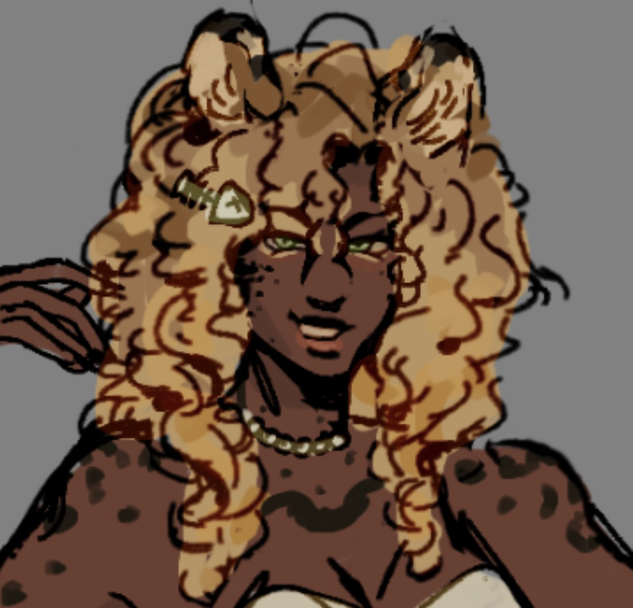Saphron || Werecat / African Serval