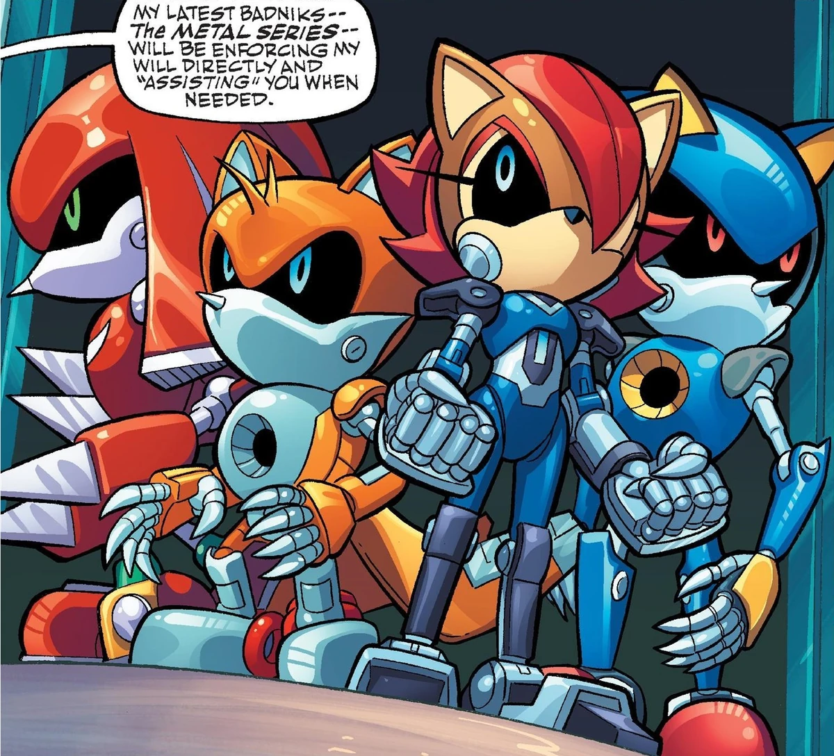Metal racers