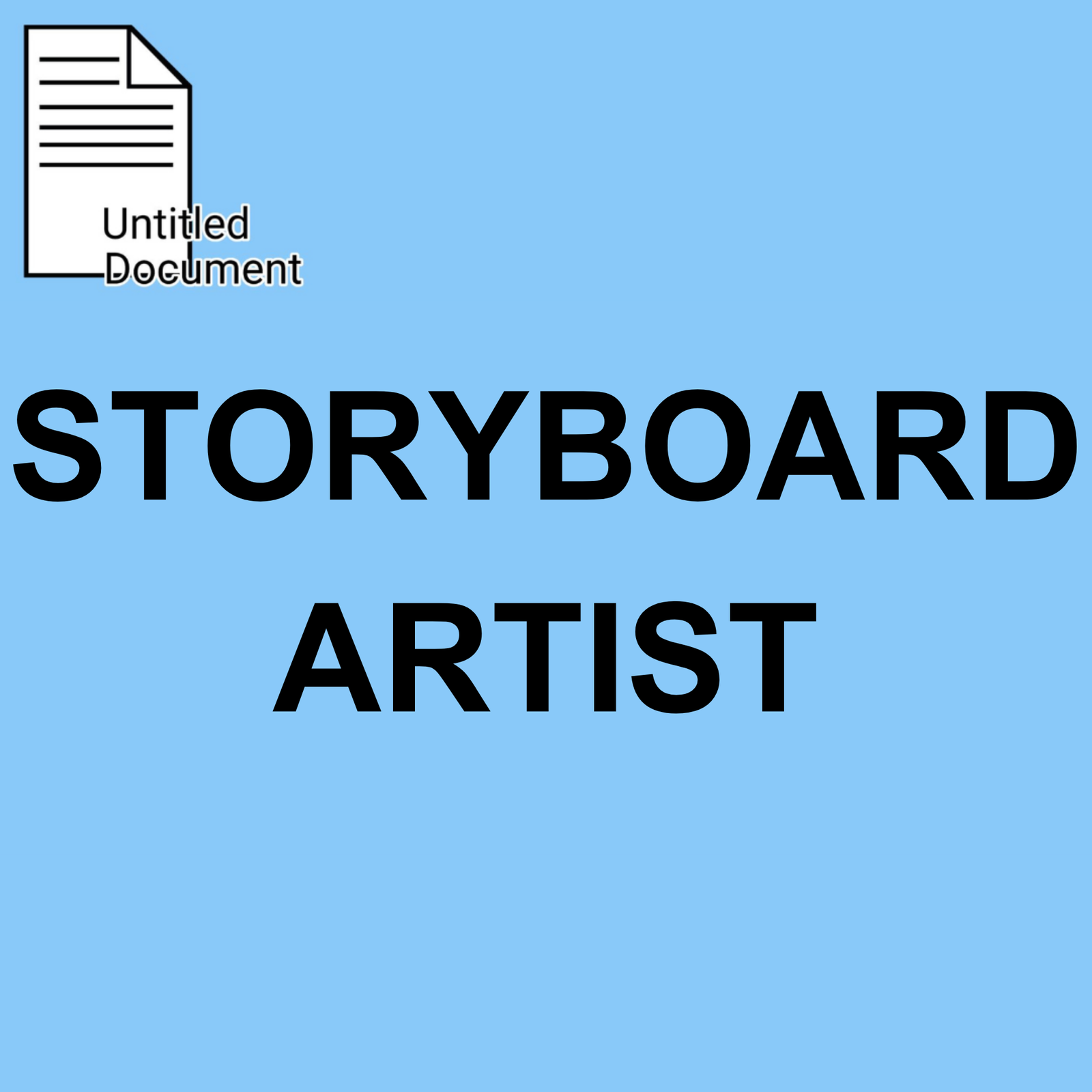 Storyboard artist