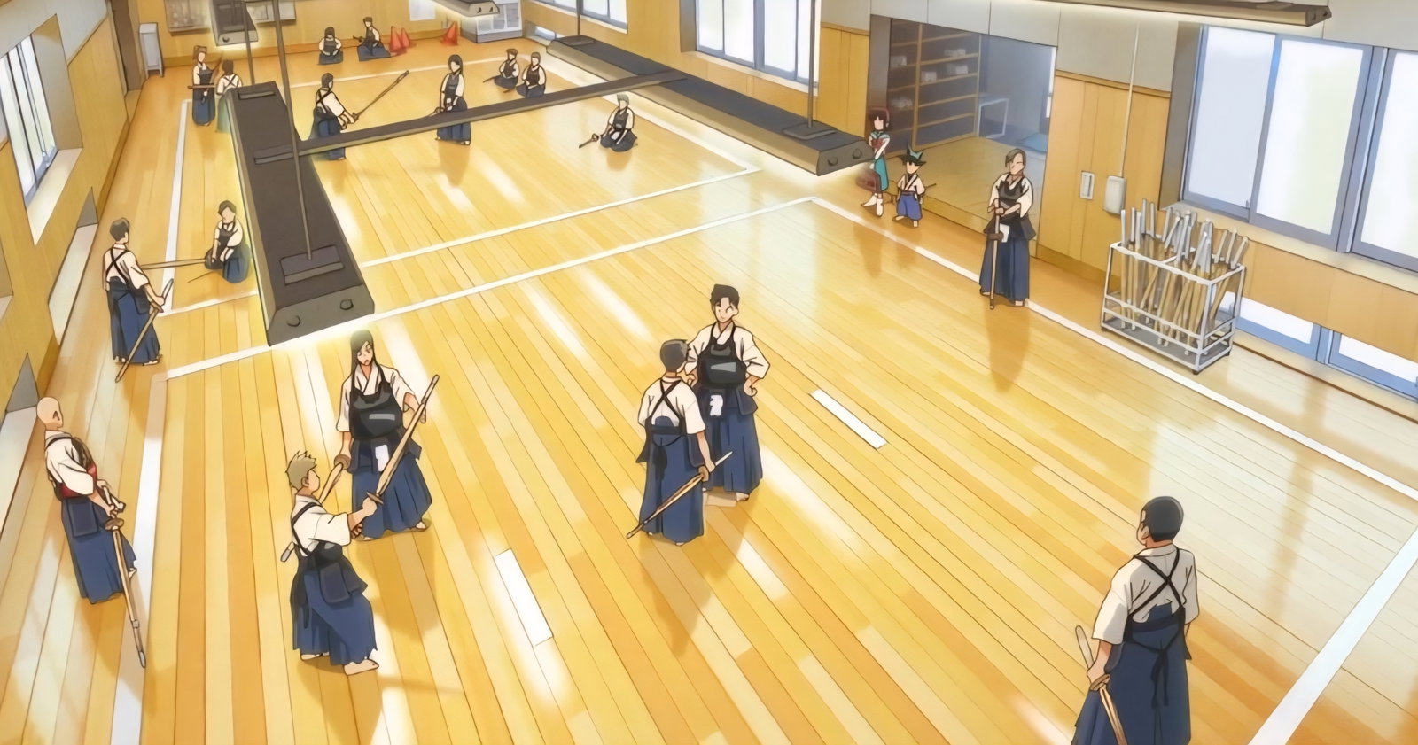 SCHOOL DOJO GUY 2 / Student Fighter / Background