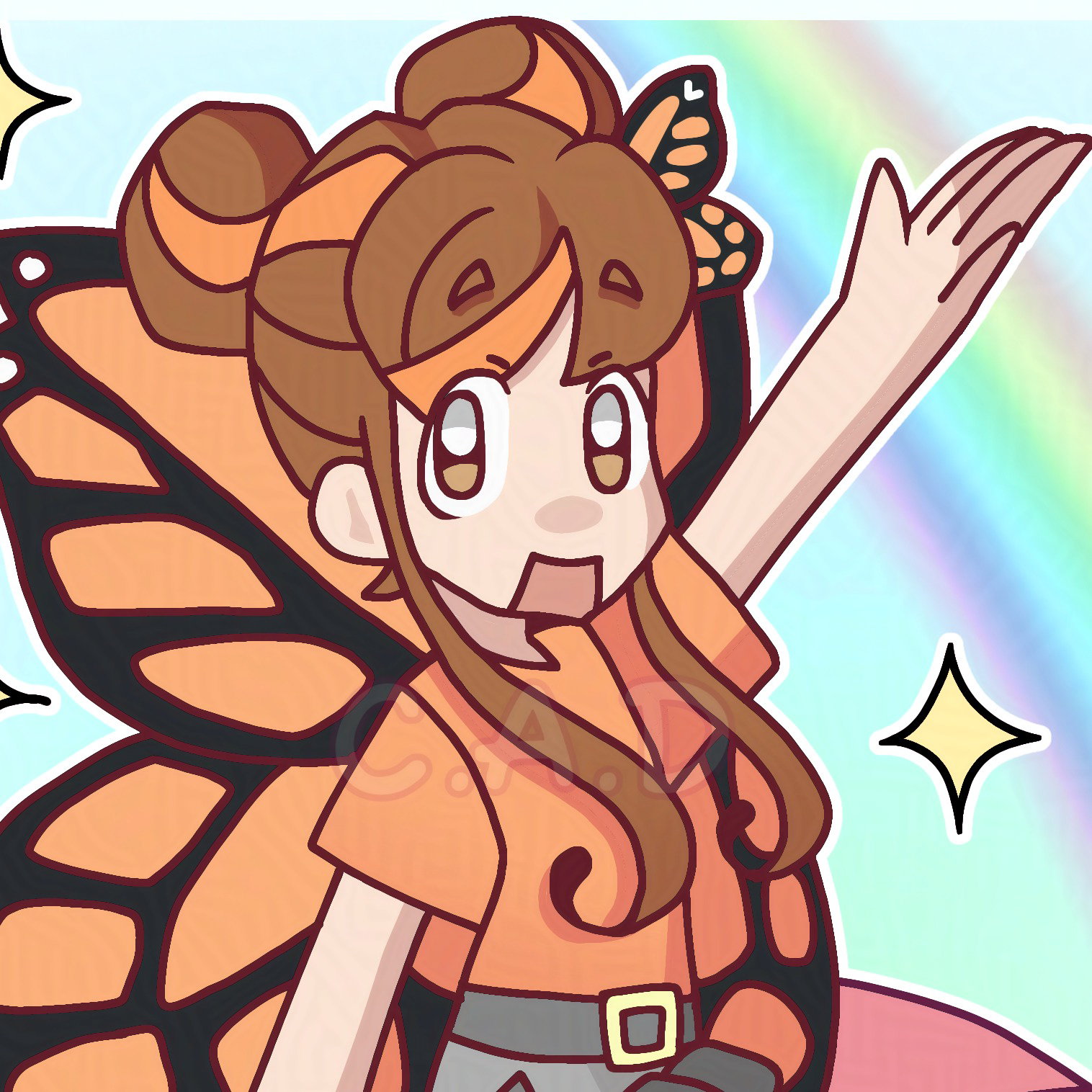 Monarch girl🧡🦋