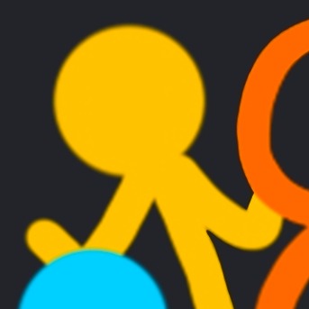 Yellow Stick Figure