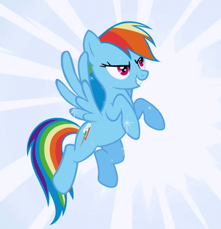 Rainbow Dash starring as Emily
