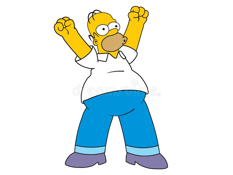 Homer Simpson starring as Abel