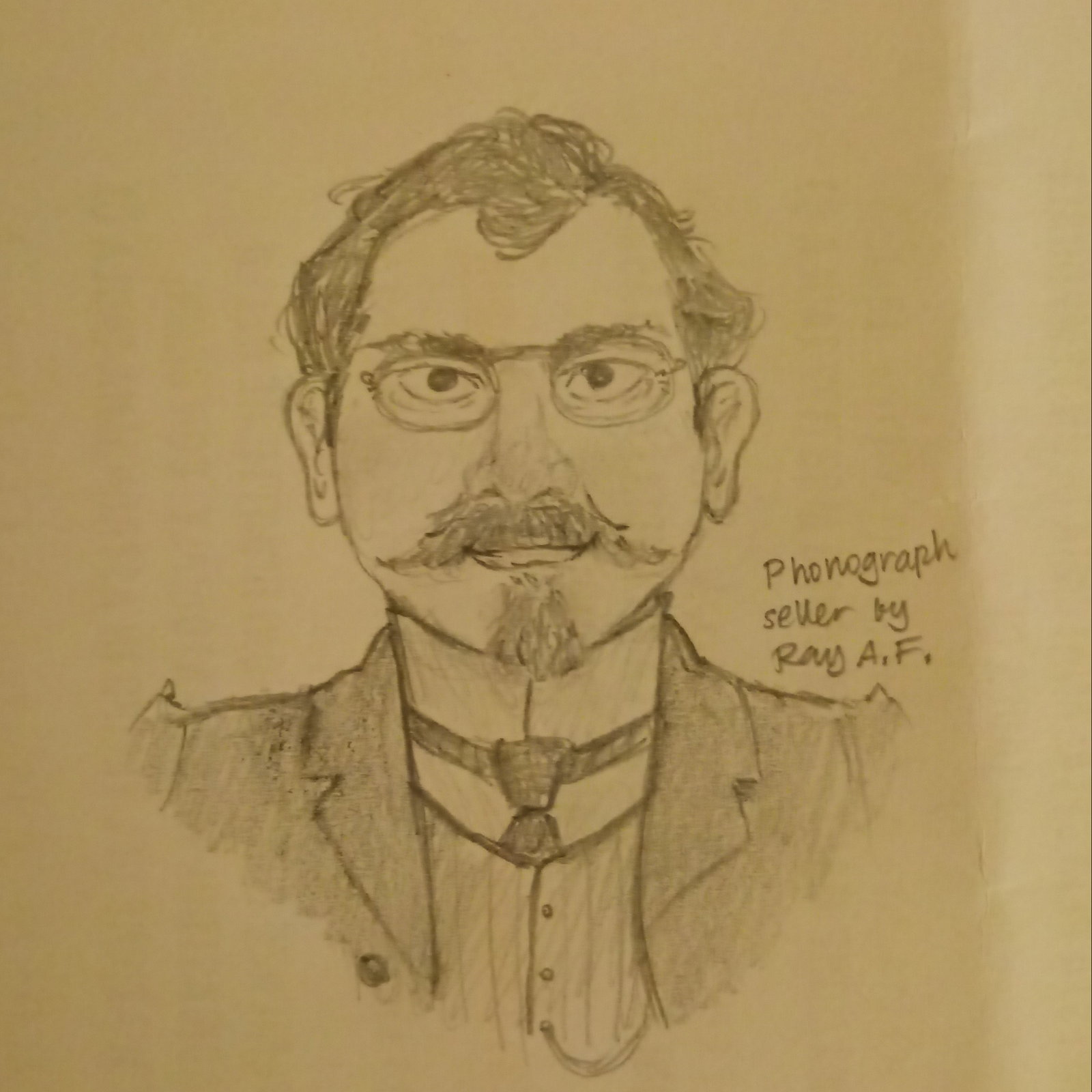 Phonograph seller