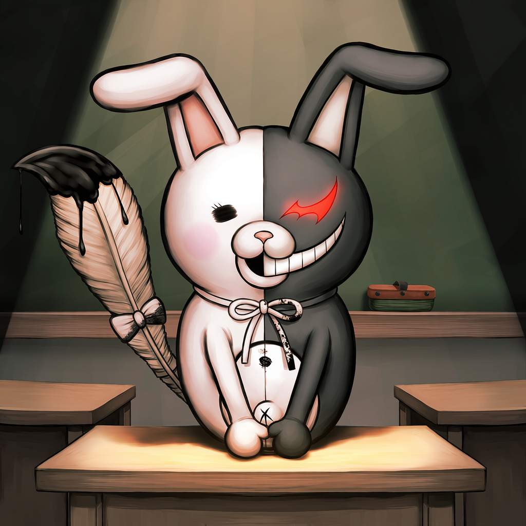 Comma, the mascot headmaster (lead, unpaid, credit given)