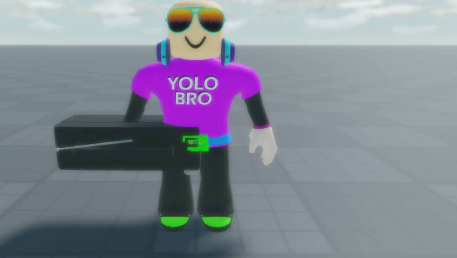 Neon Party Guy