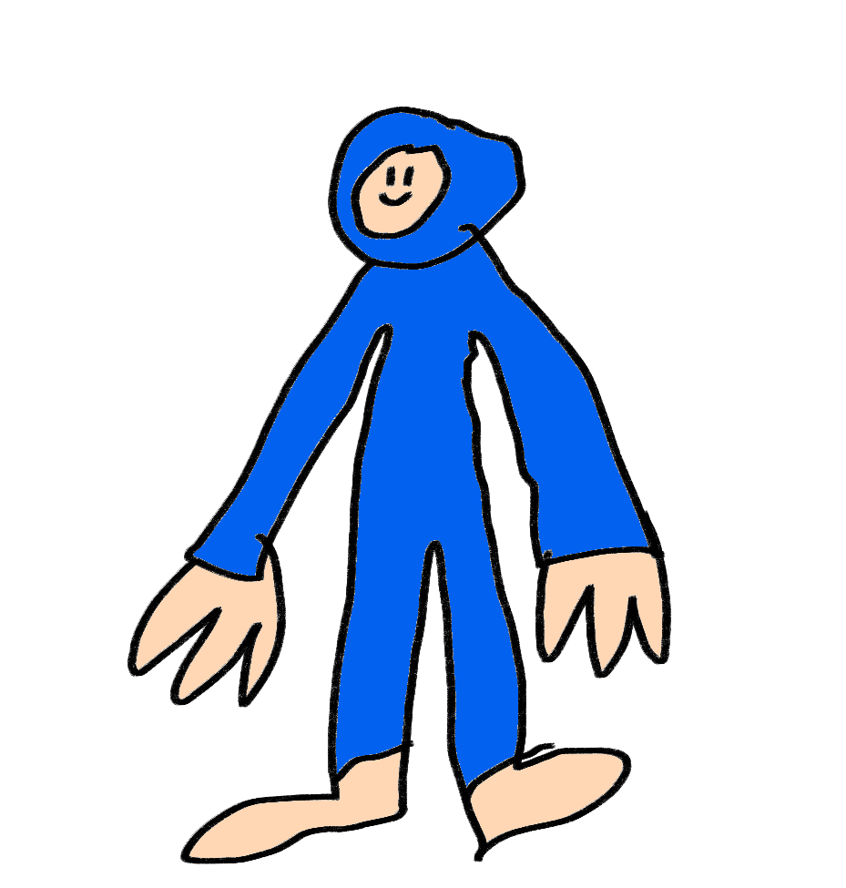 King blue ape