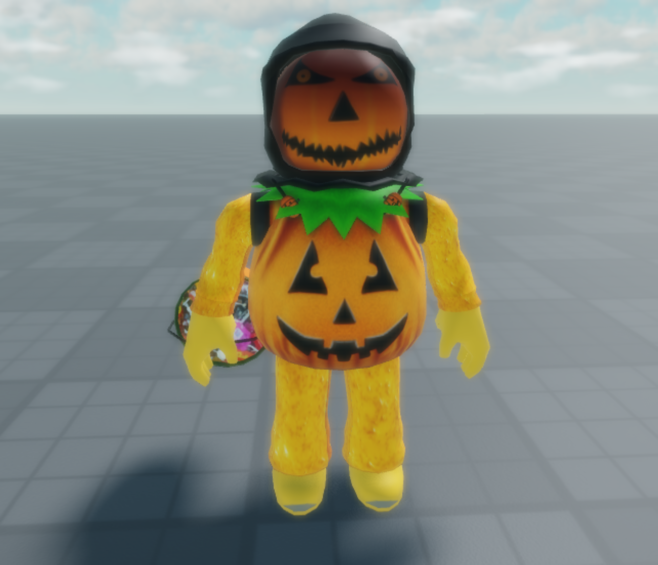 Pumpkin Trick or Treater