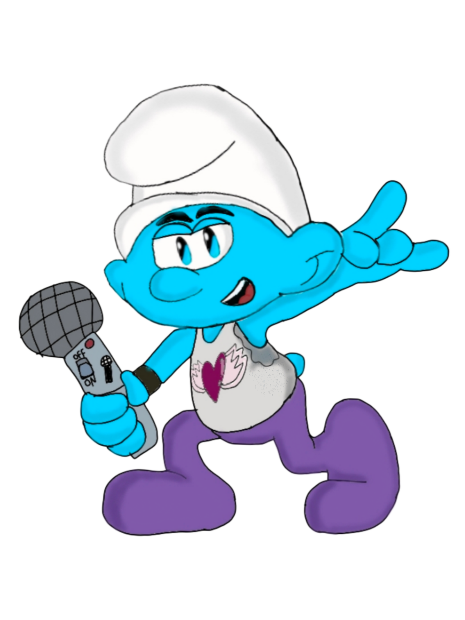 Glammy Smurf 
