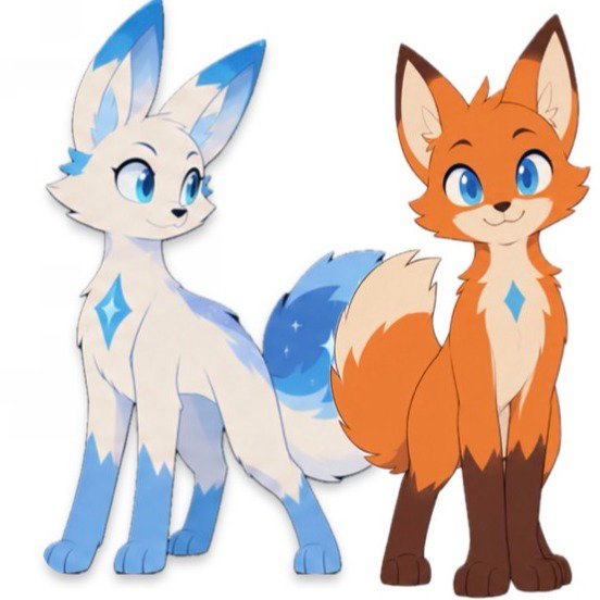 Astro the fox (main character)