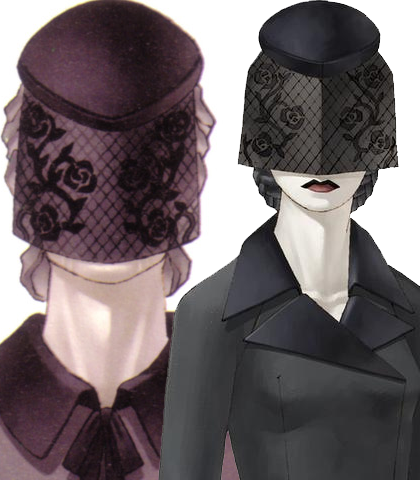 LADY IN BLACK (MIDDLE-AGED & OLD)