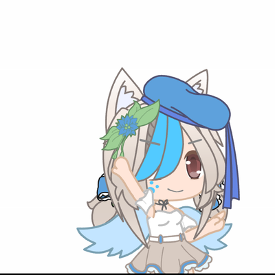 Snow the wolf