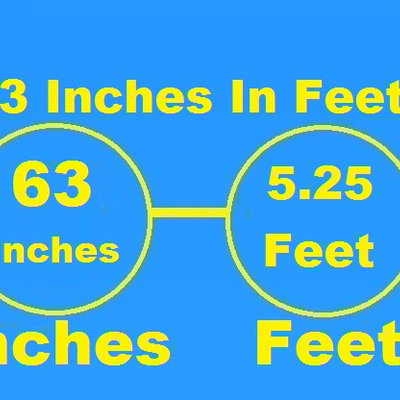 63inchesinfeet