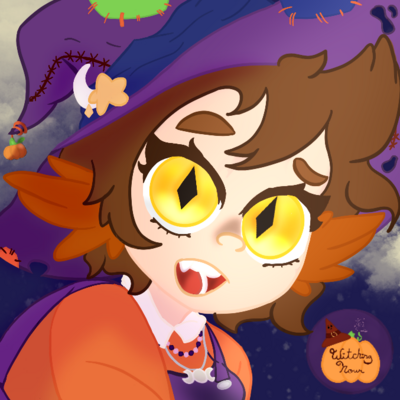 The Shy Owl Witch Gal