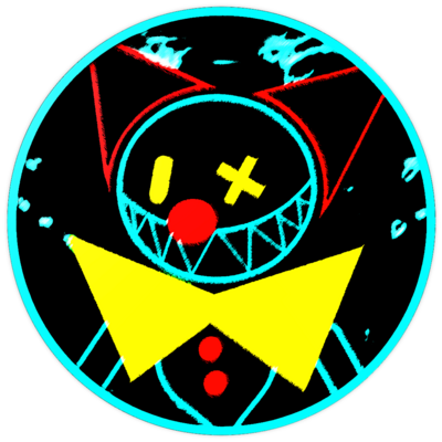 Disc-Cube Clown