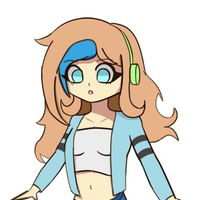 Headphone gal