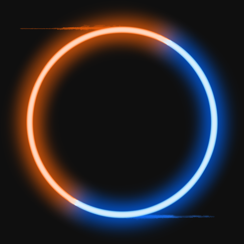 Orange Blue Hue