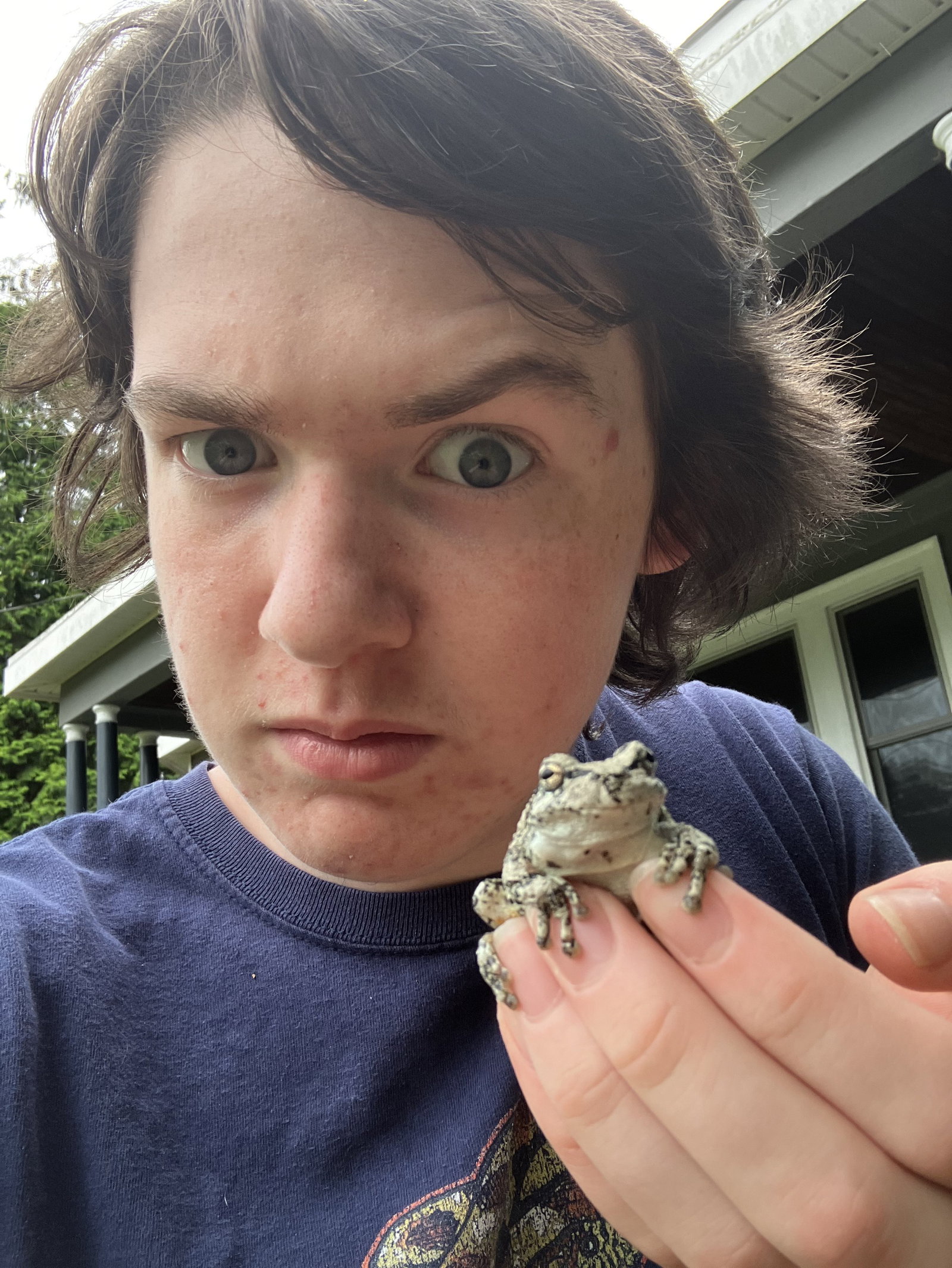 the frog man