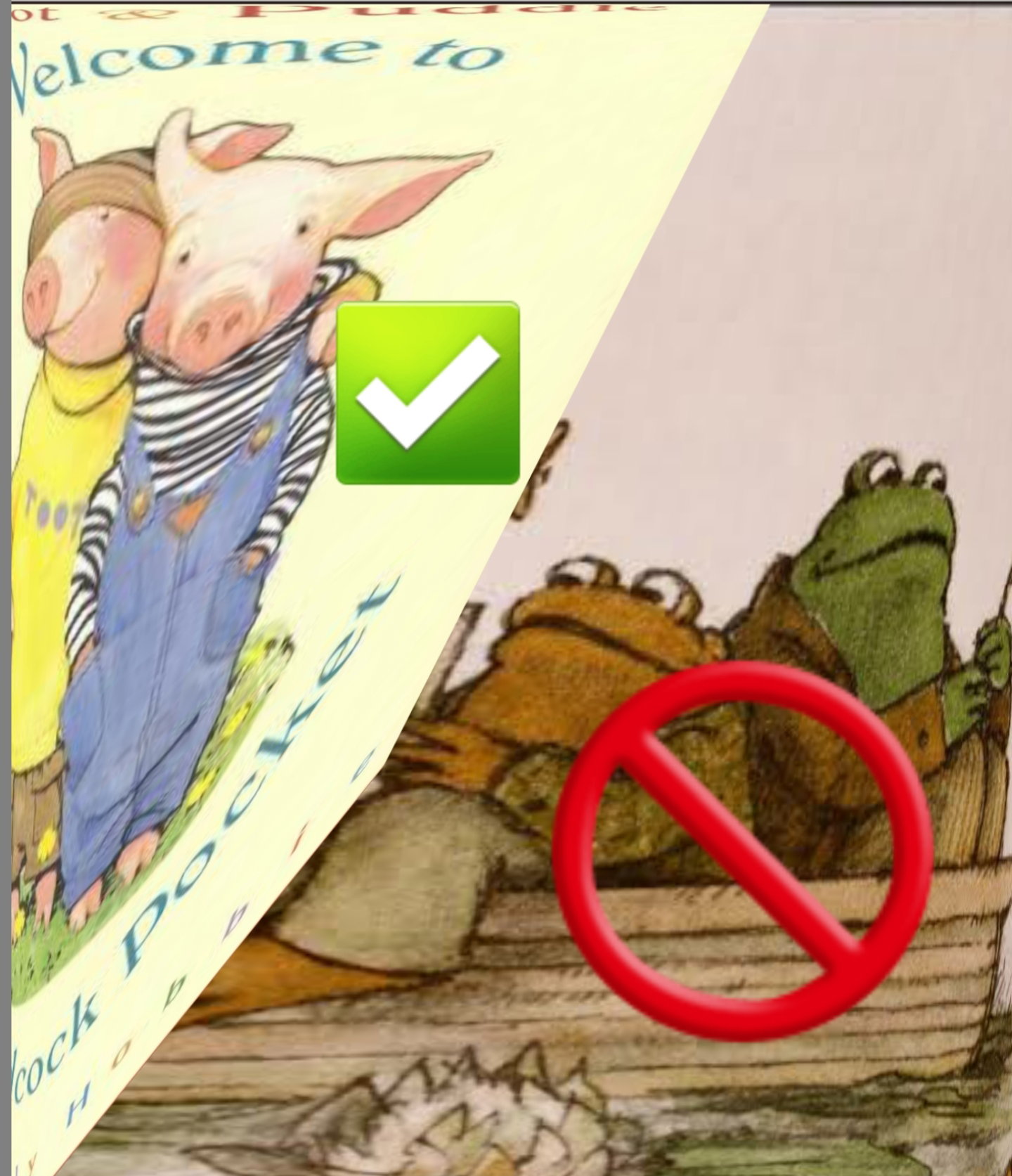 TootandPuddleyesFrogandToadno